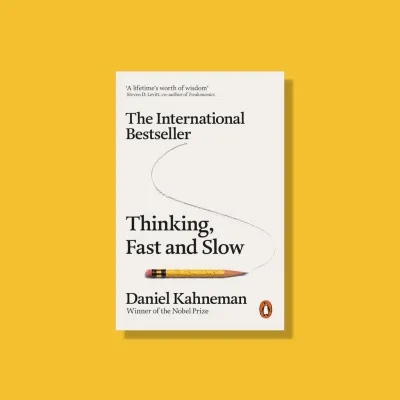 Thinking Fast and Slow หนังสือพัฒนาตนเอง ภาษาอังกฤษ