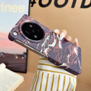 For OPPO Find N6 Case Fashion Hard PC Waves Hinge Magnetic MagSafe Protective Back Cover Case For OPPO Find N6 N5 N3 Phone Shell