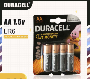 4PCS New Original 1.5V DURACELL AA LR6 Alkaline Battery For Electric Toothbrush Toys Flashlight Remo