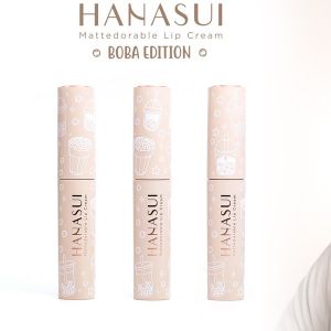 HANASUI MATTEDORABLE LIPCREAM BOBA EDITION