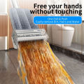 Large Squeeze Mop Mop Lantai Serbaa Microfiber Mop Flat Pad Large Flat Mop Bucket 拖把 抹地神器 免手洗拖把. 