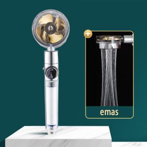 Shower Kamar Mandi  Shower Mandi Air Kencang  Shower  Kepala Shower Mandi  Kran Sower Kmar Mandi  Jet Shower Mandi  Shower Head Turbo Fan Water Saving High-Pressure