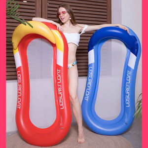 Inflatable Water Hammock Floating Bed Leisure Chair Rafter Swimming Pool Beach Accessories Water Hammock Floating Bed