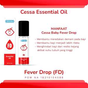 CESSA Essential Oil 8ml for Baby - Cough n Flu Fedrop Happy Nose Lenire Bofit Itch Away - Batuk Pilek Demam Kembung Tantrum Rewel Anti Gigitan Nyamuk - All Variant