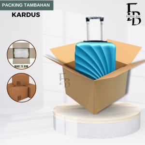 Kardus Koper Khusus Tambahan Koper Agar Lebih Aman - Packing - Kardus - Pelindung Koper - Packing Tambahan - Koper - Aman - Packing - Bayar di Tempat - COD - Aman - Kuat - Kardus - Packing Aman - Alat Pelindung - Koper - Travelling