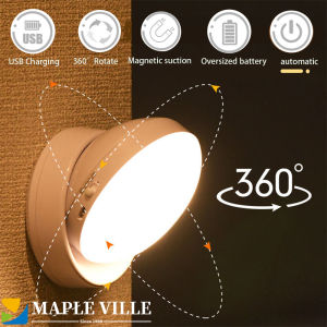 Motion Sensor LED Light USB Charged โคมไฟLED ชาร์จแสดงต่อทางเดินตกแต่งห้องนอน Home Lighting
