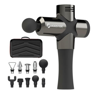 BOOSTER Pro 3 Massage Gun Deep Tissue Muscle Massager Stimulator Body Massager Fascial Gun Relax Therapy foot massage machine neck massager Low Noise for Fintness Shaping mesin urut