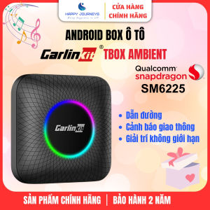 [CarlinKit] 8Gb+128Gb/4Gb+64Gb Android box cho ô tô hãng Carlinkit chip QC 6225 Snapdragon 8 nhân kép thế hệ mới nhất