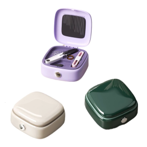 Portable Plastic Sewing Kit With Plastic Case Sewing Supplies For Home Travel And Craft Storage Organization