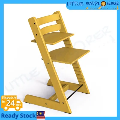 Premium Baby Growth Chair (Dining Study & Play) Multifuction Multipurpose Solid Wood Colourful Children Toddler Kids Adjustable Wooden Baby Feeding High Chair BLW Premium Quality Kerusi Makan 儿童吃饭餐椅