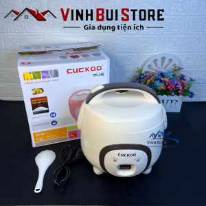 Nồi Cơm Điện CUCKOO - Công Nghệ Hàn Quốc - Dung Tích 1.2L - 1.8L - Ruột Nồi Dày Dặn - Tỏa Nhiệt Đều - Kiểu Dáng Đáng Yêu - VinhBuiStore