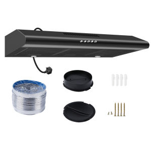 🔥🔥CHRIS Slim Cooker Hood Commercial Household Apartment Kitchen Hood Twin Motor Wall Mounted Kitchen Hood Range Hoods Penyedut Asap Dapur 不锈钢双网油烟机