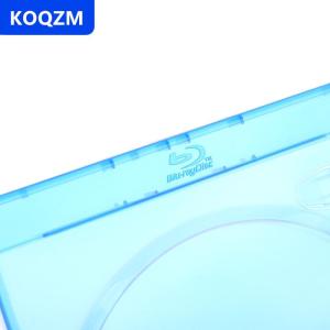 [COD] KOQZM 1PC nhựa đơn đôi 3 4 mảnh đĩa CD trò chơi trường hợp bìa dày CD DVD đĩa bảo vệ hộp lưu trữ tổ chức