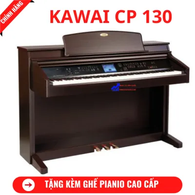 Đàn Piano Điện Kawai CP 130 + Tặng Kèm Ghế Piano Cao Cấp
