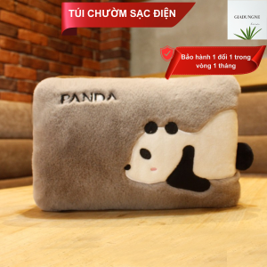 Bộ túi sưởi có sạc điện chườm đau bụng kinh nóng lạnh giữ ấm hạ sốt siêu an toàn quà tặng bạn gái