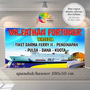Cetak Spanduk Banner Wk. Fathan Fortuner