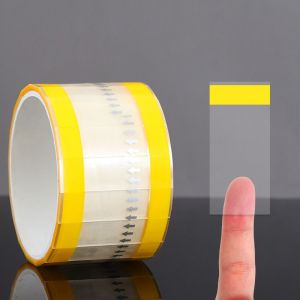 ROBERTA DIY Tearable Index Sticker Multicolor Self-Adhesive Sealing Index Tabs Roll Transparent Sticky Labels Package