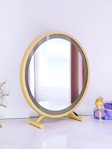 LED Makeup Mirror Dressing Table Mirror Beauty Vanity Mirror Fill Light Adjustable 3Color Mirror