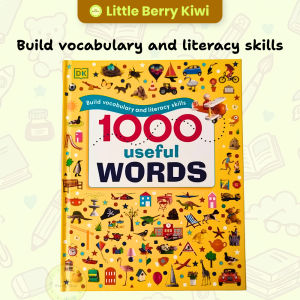 Age 3-5 | 1000 First Words Picture Book - DK - vocabulary literacy early learning