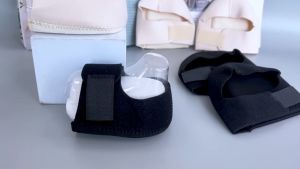 1pair Breathable Heel Brace with Gel Pads Hook and Loop Fastener Silicone Heel Cushion Breathable Heel Protectors Plantar Fasciitis Liners for Men Women Foot Care Heel Sleeves