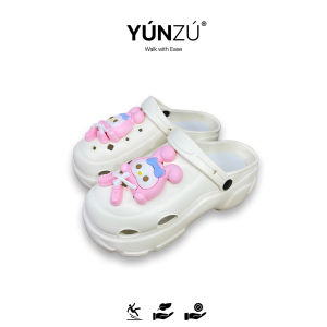 Sandal Baim Fuji Wanita My Melody Jibbitz Series Kekinian Tebal 5cm Anti Slip