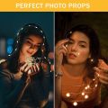 6/12/20 Pack Fairy Lights Battery Operated 200CM20 LED Mini String Lights Twinkle Lights Silver Wire Firefly Starry Lights for Mason Jars Wedding Party Christmas Centerpiece Table Decorations, Warm White. 