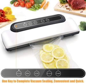 Vacuum Sealer Machine Automatic Food Sealer for Food Preservation with Dry and Moist Modes Led Indicator