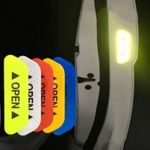 stiker sticker reflektor reflektif reflective pemantul cahaya pintu mobil pick up truk original isi4