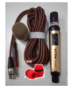 Newest Original Megapro FT STAR MP-5000PRO Model Heavy Duty 10M Wire Microphone Free Microphone Foam And Microphone slip