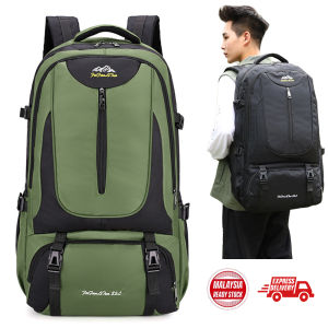 85L Hiking Backpack Large Capacity Backpack Travel Outdoor Bag  Waterproof Mountain Bag Travel Hiking Bag Travel Bag Beg Hiking (SC-050)