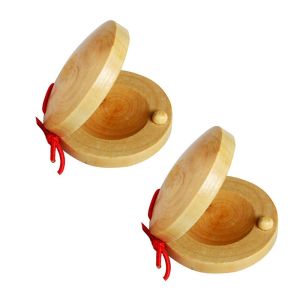 1 Passang Castanet Alat Music Musik Alat Bantu Untuk Tempo Castanet Brandos Kastanyet Perkusi Mainan Musik Anak Kayu Wood Cnt-10