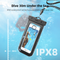 เคสป้องกัน HGU-Kieus UGREEN IPX8โทรศัพท์กันน้ำ iPhone 14 13 12 Pro Max สำหรับกระเป๋าแห้งถุงผ้าว่ายน้ำแบบสากล. 