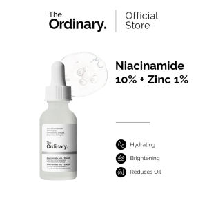 The Ordinary Niacinamide 10% + Zinc 1% - 30mL | Oil Control Acne-Prone Skin Brightening