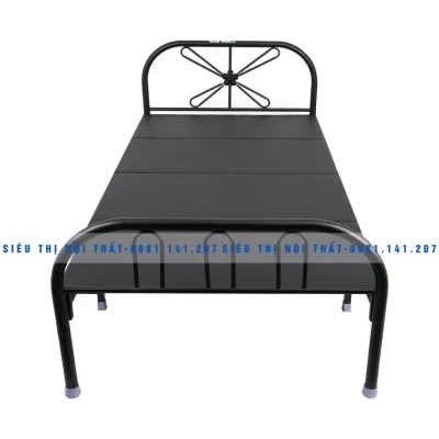 Giường sắt DONA Luxy Qui Phúc kích thước 1m0 và 1m2 giường gấp cá nhân thông minh - Siêu Thị Nội Thất