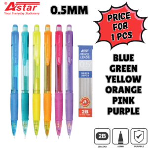ASTAR Shaker Mechanical Pencil / Pensel Tekan Shaker / Pencil Lead / Mata Pensel (0.5MM/0.7MM)