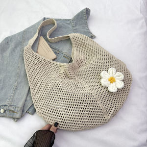 Tas Rajut Santai Gaya Vintage LOOYOYU Elegan – Ringan dan Awet