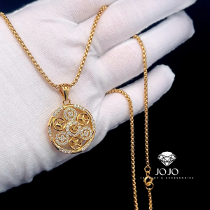 M1760 Mặt và Dây chuyền nữ thiết kế kiểu sang trọng JOJO