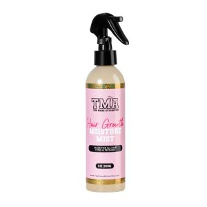 The Mane Attraction’s Nourishing Daily Hair Growth Moisture Mist for ALL Hair Types Lightweight Moisturizer for Thicker Longer Hair. Infused with Aloe Vera Juice Sweet Almond Oil and Honey. 8oz