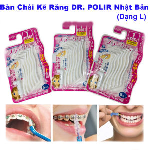 Bàn Chải Kẽ Răng Dr Polir Chuyên Dùng Cho Người Chỉnh Nha Nhật Bản (Dạng Chữ L )