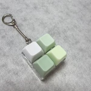 YUNAFIN 2/3/6/9 Keys Finger Keyboard Key Button Keycap Decompression Toy  Stress Relief Pinch Toy Adult