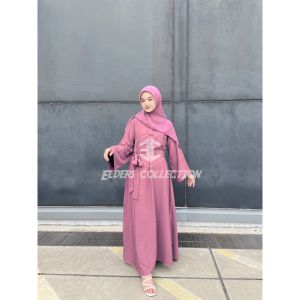 [GIFT LOGAM MULIA] baju lebaran Abaya Turkey remaja basic polos high quality baju muslim basic polos syari gamis kekinian kualitas bagus gamis kekinian 2023 bisa cod gratis ongkir