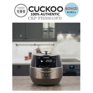 CUCKOO Electric Pressure IH Rice Cooker CRP-FHS0610FD Warmer (6 cups) Made in Korea