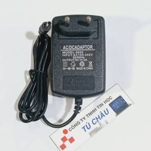 Adapter DC 9V - 2A (Đầu cắm 3.5mm x 1.35mm)