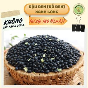 Đậu Đen Xanh Lòng – Đỗ Đen Xanh Lòng – Nông Sản Vườn Quê – 1KG – Thơm Bùi Bổ Dưỡng