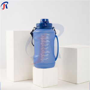 R.joy - Collapsible Silikon Botol Lipat Motivasi Travel Camping 2L
