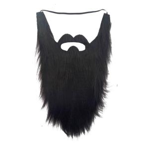 Halloween Râu Giả vui ria mép giả trang phục râu ria lông mặt phụ kiện ngụy trang với dây co giãn điều chỉnh