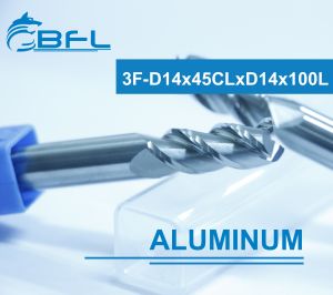 CARBIDE END MILL FOR ALUMINUM 3 FLUTES 55HRC คาร์ไบด์เอนมิล 3 ฟันสำหรับงานอะลูมิเนียม 55HRC