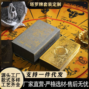 Russian Waite Tarot Deck Full Set Gold Foil Classic Tarot Cards Board Game Playing Cards Wholesale in Stock