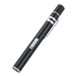BLACKON Sạc USB Đèn pin y tá Đèn vàng/trắng Kẹp thép không gỉ Đèn miệng bỏ túi Tiện lợi Hoạt động dễ dàng Đèn pin  Thủ tục