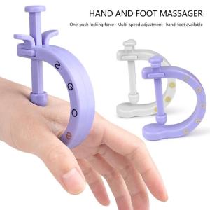 Handheld Massage Ergonomic Manual Comfort Device For Foot Hand 12 Changeable Stage Control Body Stress Relief